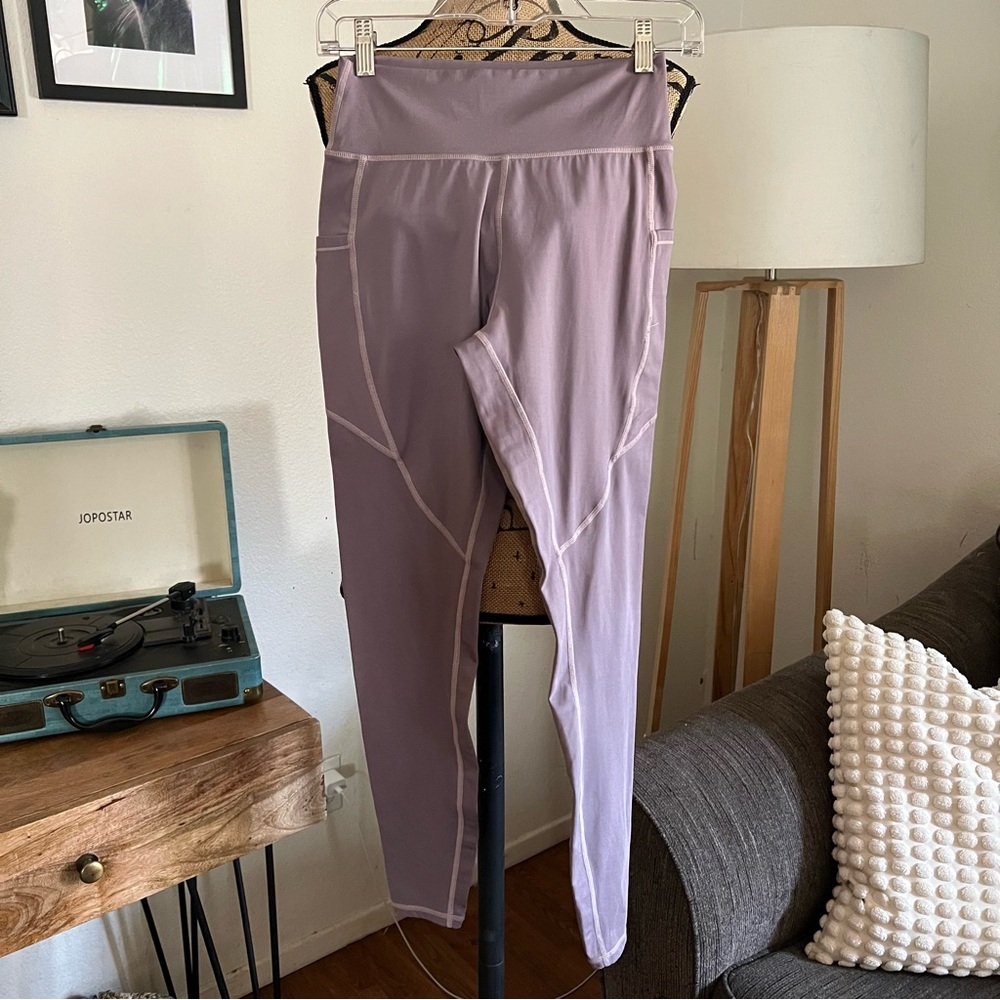 Alphalete Muave Purple Leggings Size Medium